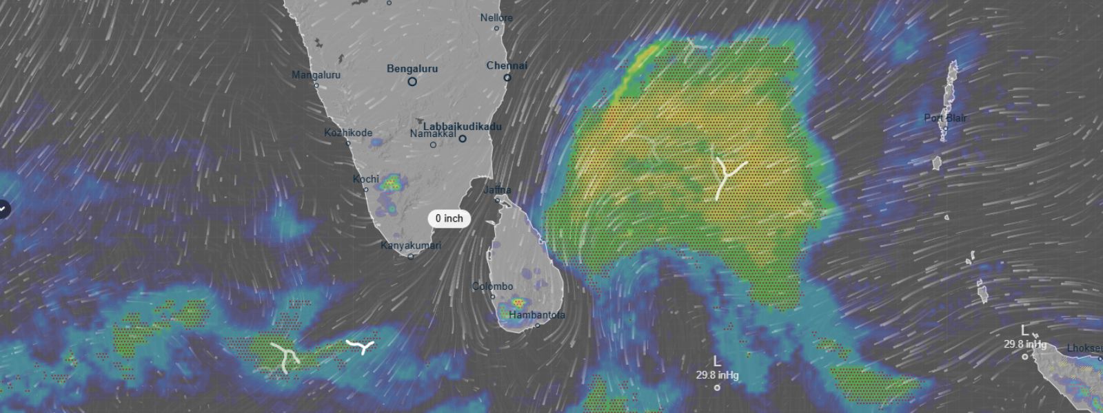 Northeast Monsoon Gradually Establishing Over SL